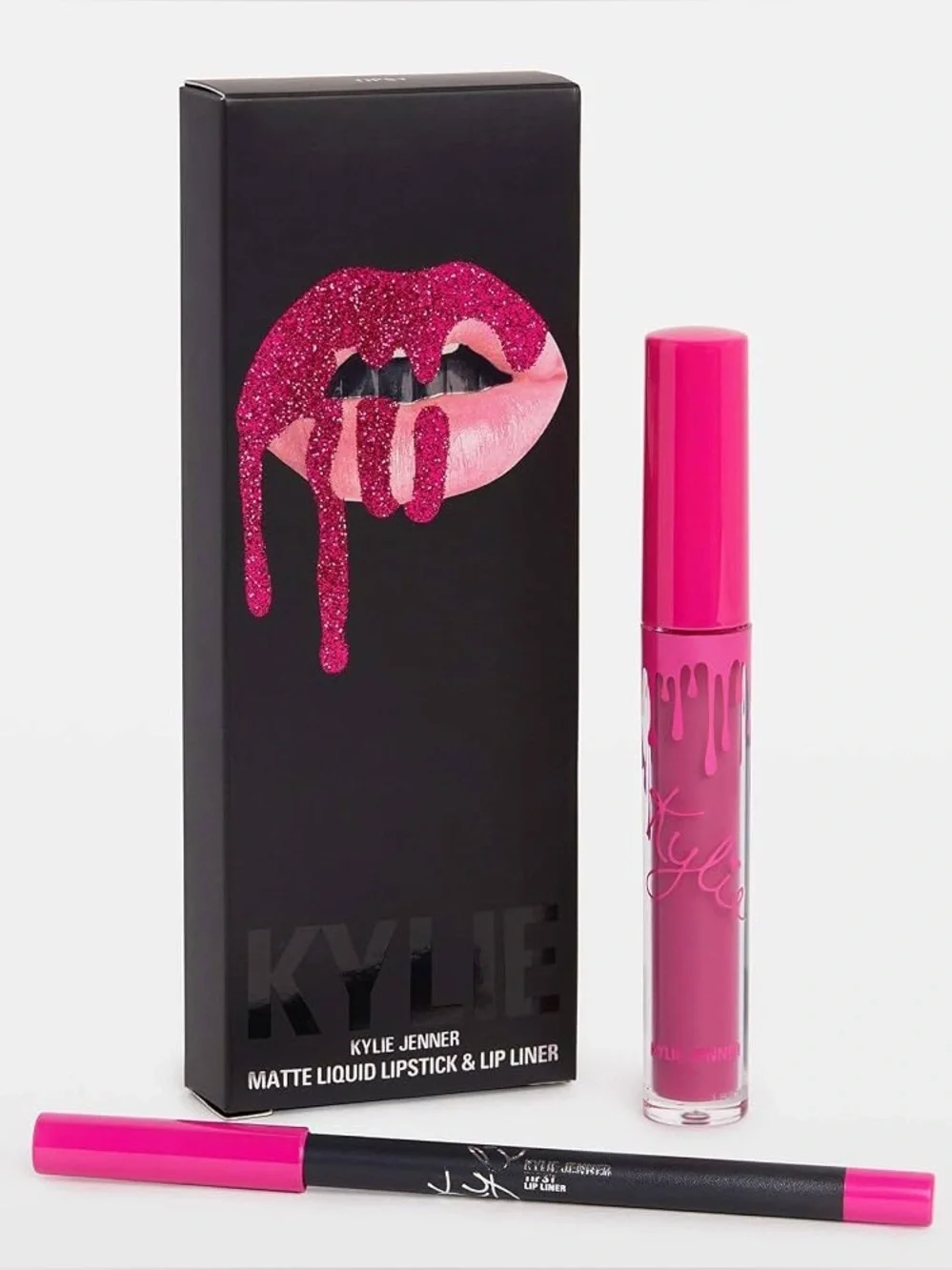 Kylie 21’st Birthday Collection Liquid Lipstick & Lip Liner Lip Kit- Tipsy
